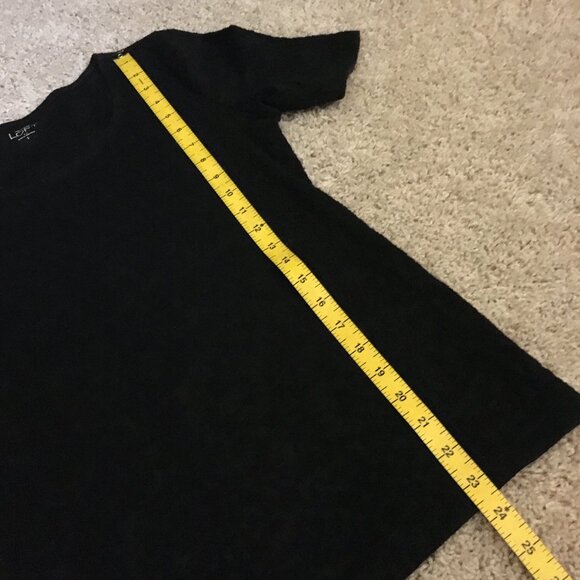 LOFT Witchy Black Cotton Lace Short Sleeve Top - Picture 14 of 15